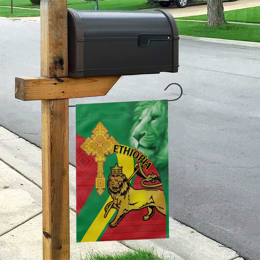 Ethiopia National Day Garden Flag Ethiopia Lion of Judah African Pattern LT14