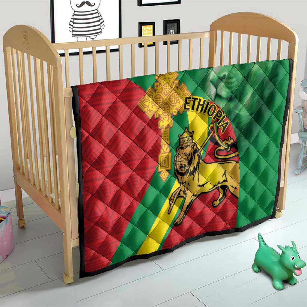 Ethiopia National Day Quilt Ethiopia Lion of Judah African Pattern LT14