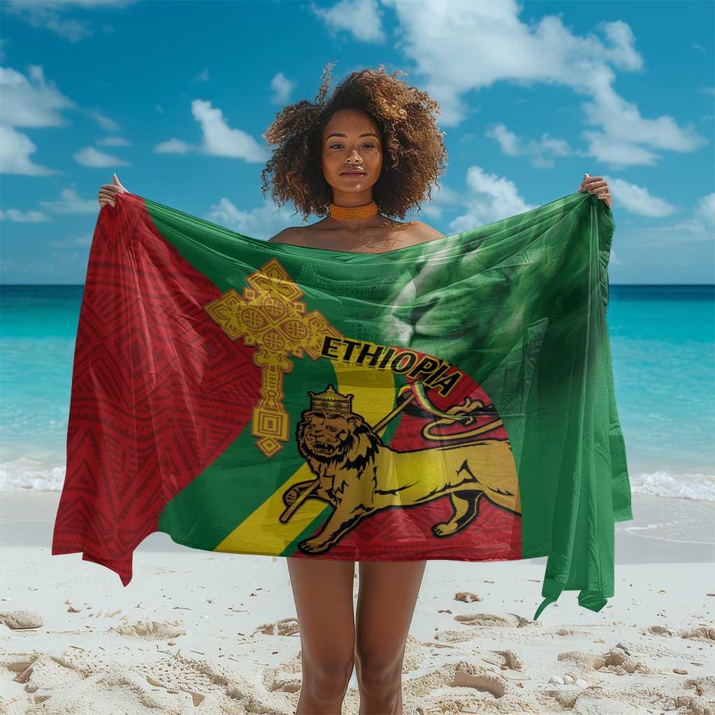 Ethiopia National Day Sarong Ethiopia Lion of Judah African Pattern LT14