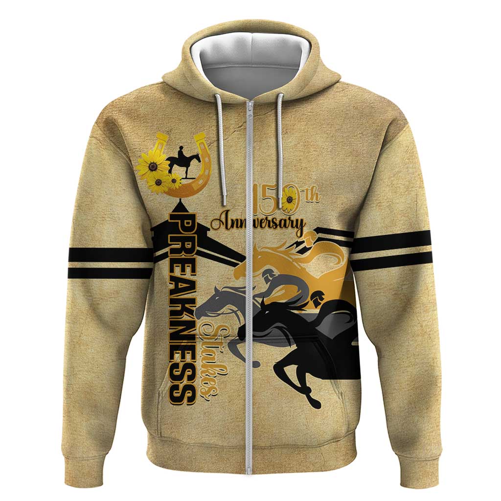 Personalized Preakness Horse Racing Hoodie 150th Anniversary Run For The Black-Eyed Susans LT14