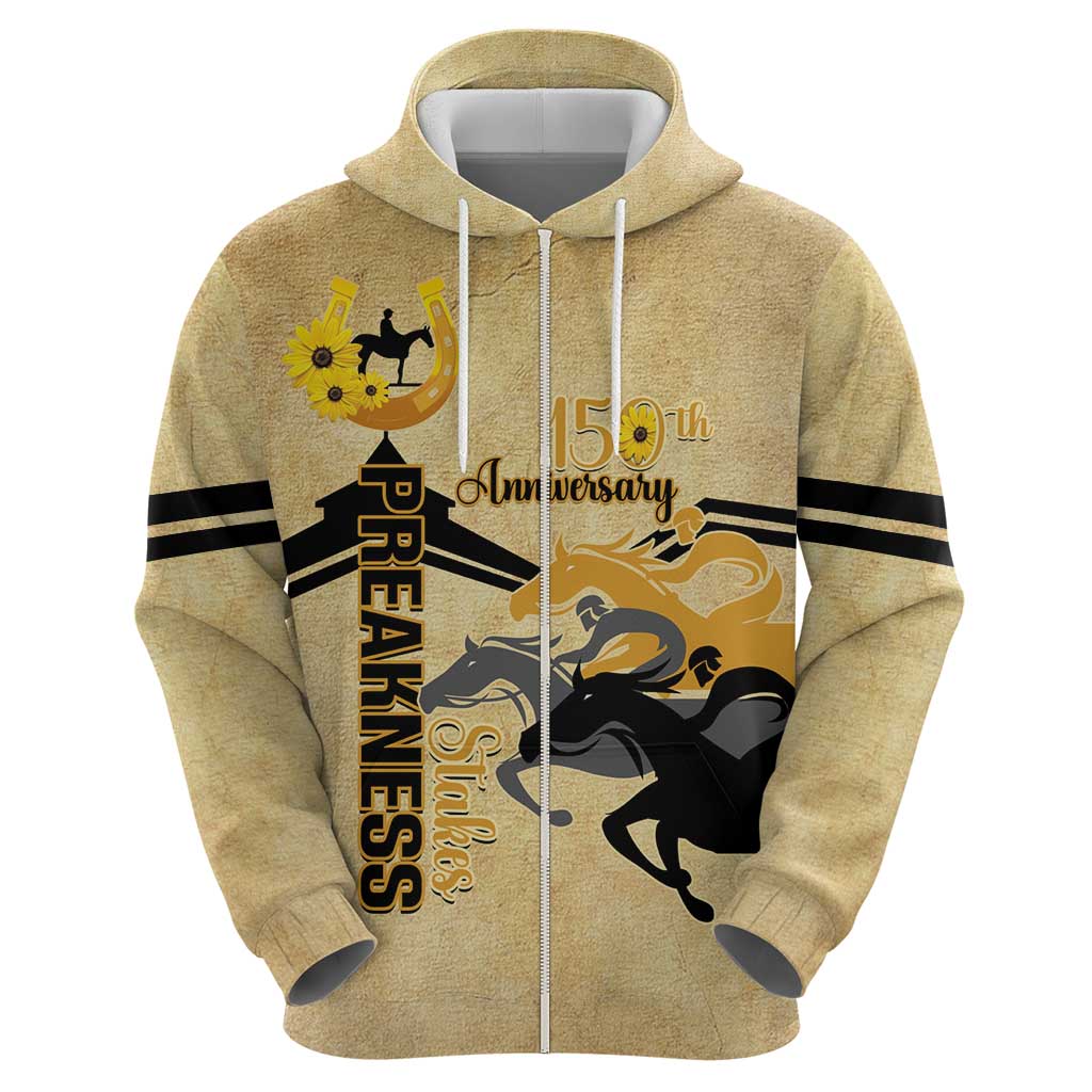 Personalized Preakness Horse Racing Hoodie 150th Anniversary Run For The Black-Eyed Susans LT14