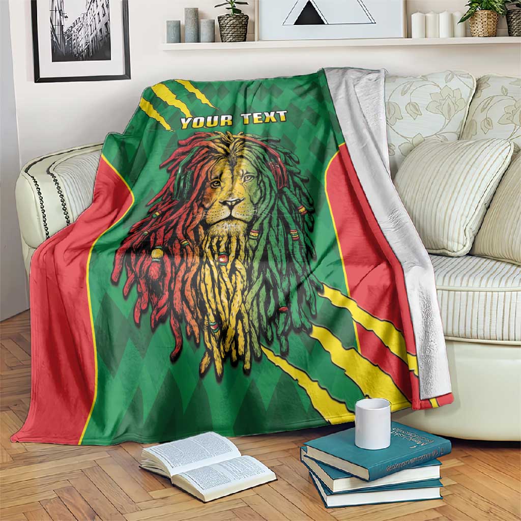Personalised Ethiopia Blanket Men's Dreadlock Rasta Lion Headphones LT14