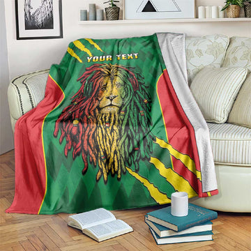 Personalised Ethiopia Blanket Men's Dreadlock Rasta Lion Headphones LT14