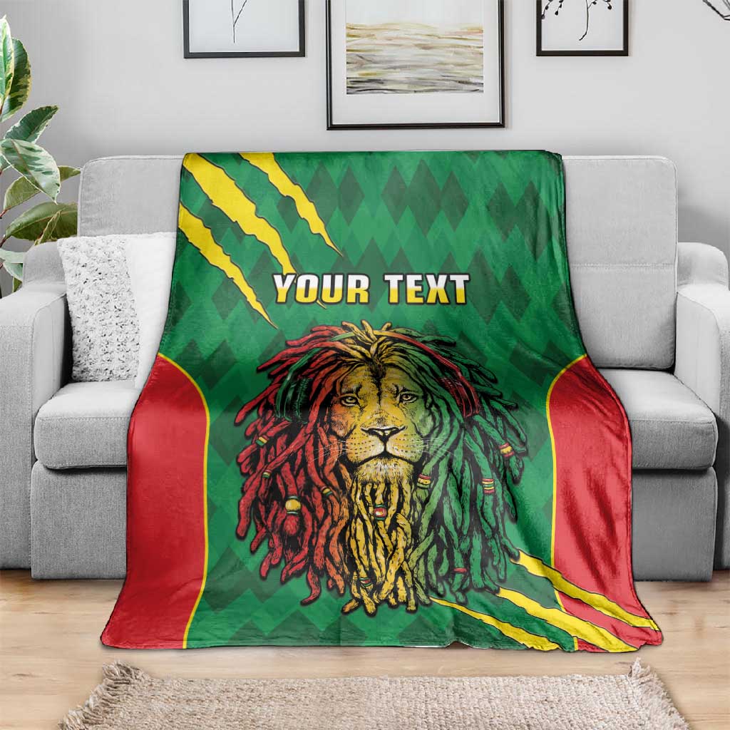 Personalised Ethiopia Blanket Men's Dreadlock Rasta Lion Headphones LT14