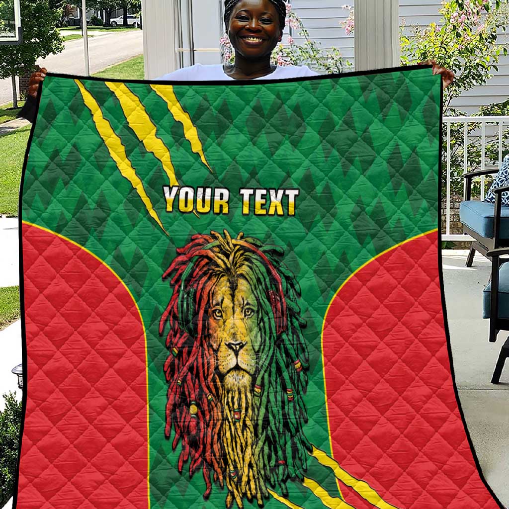 Personalised Ethiopia Quilt Men's Dreadlock Rasta Lion Headphones LT14