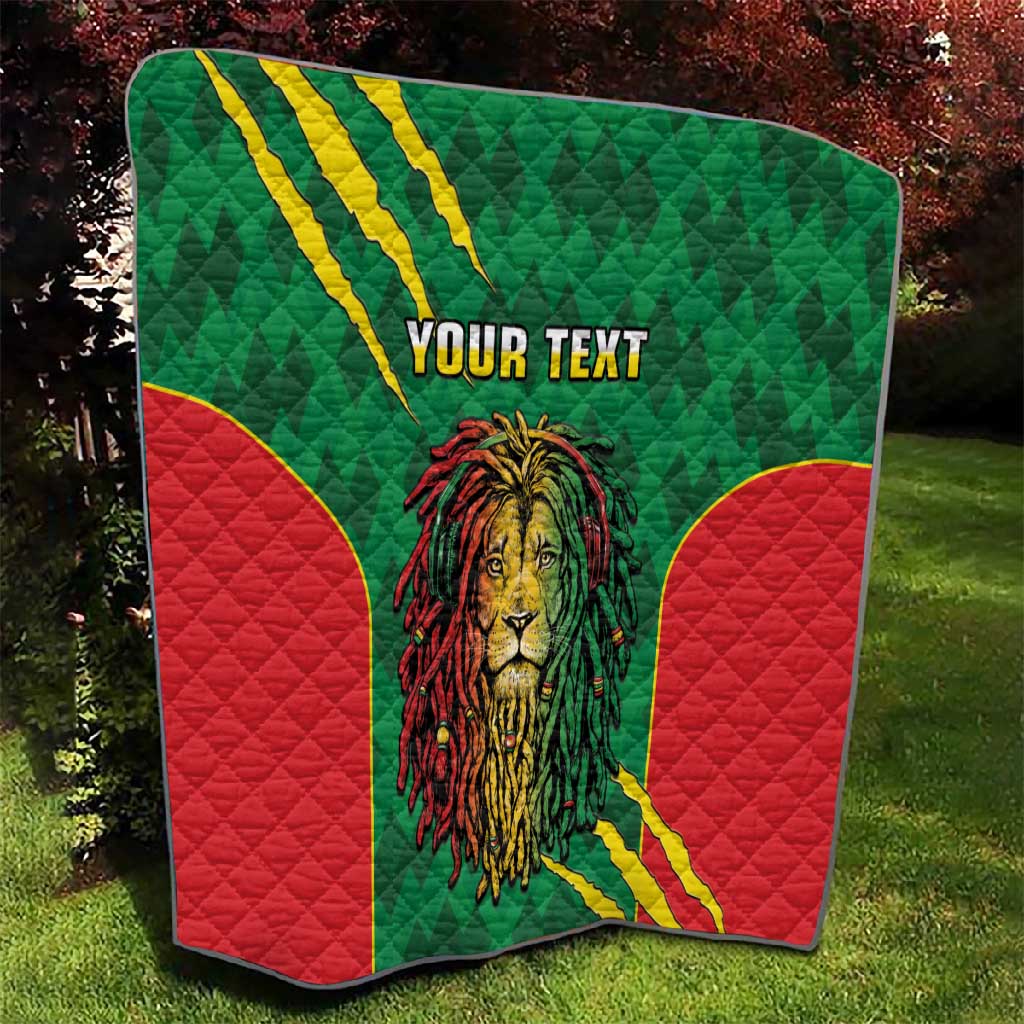 Personalised Ethiopia Quilt Men's Dreadlock Rasta Lion Headphones LT14
