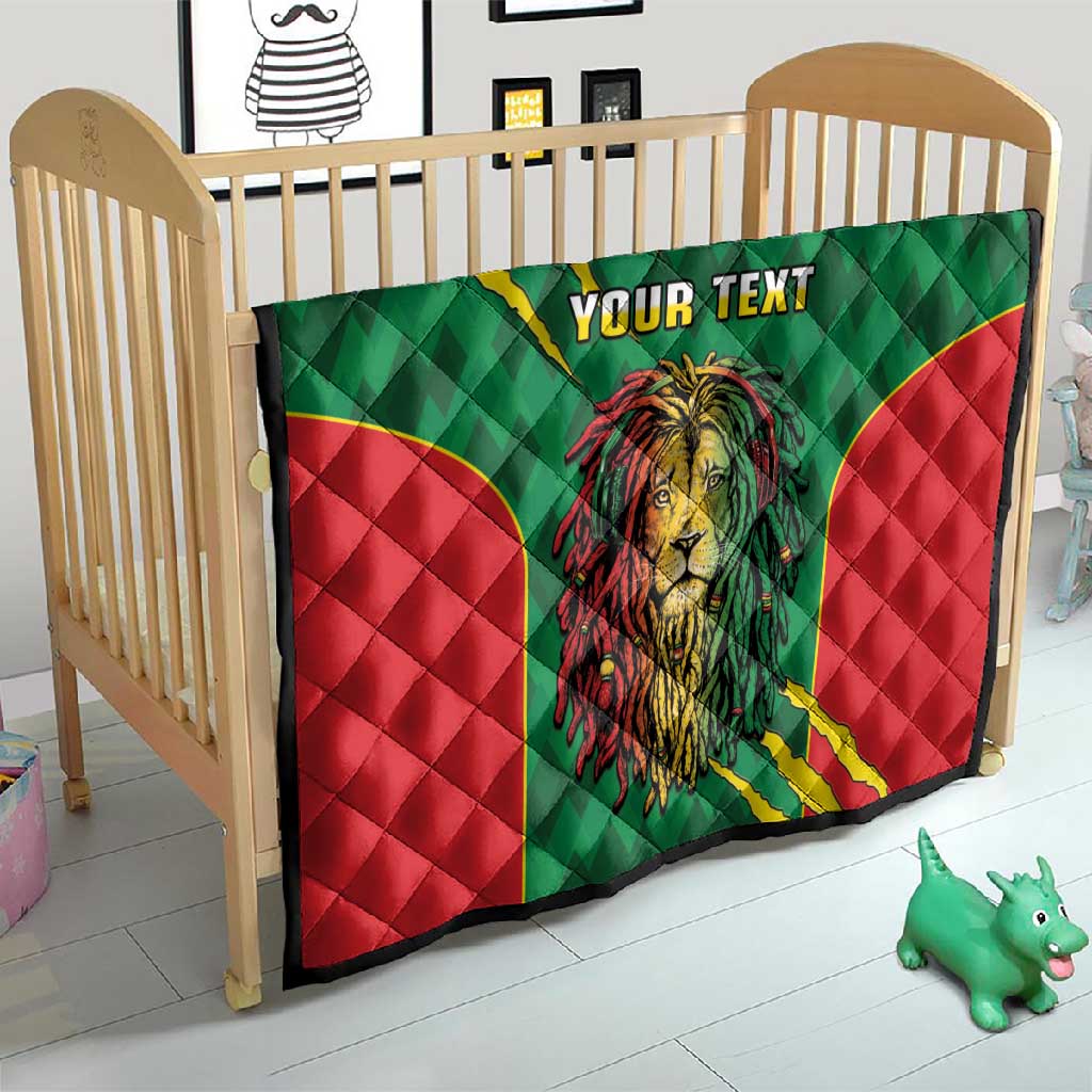Personalised Ethiopia Quilt Men's Dreadlock Rasta Lion Headphones LT14