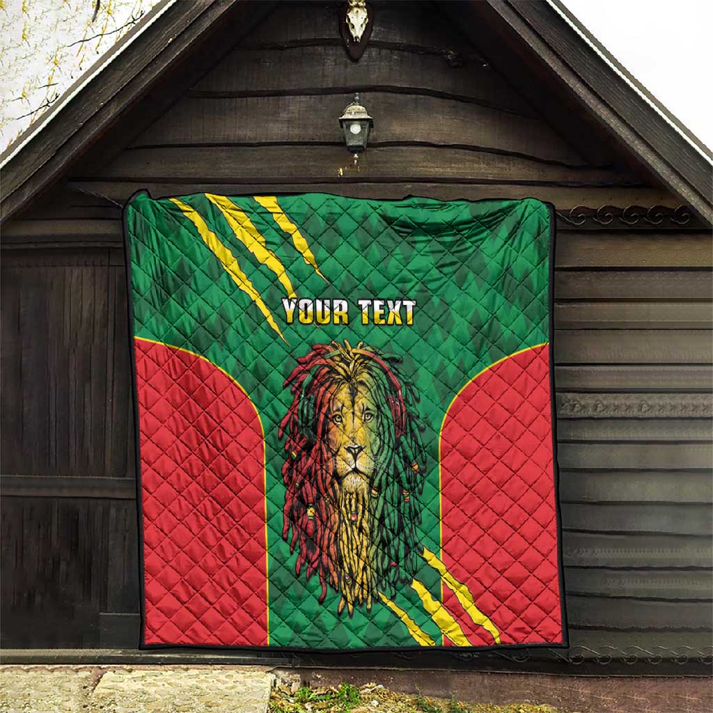 Personalised Ethiopia Quilt Men's Dreadlock Rasta Lion Headphones LT14