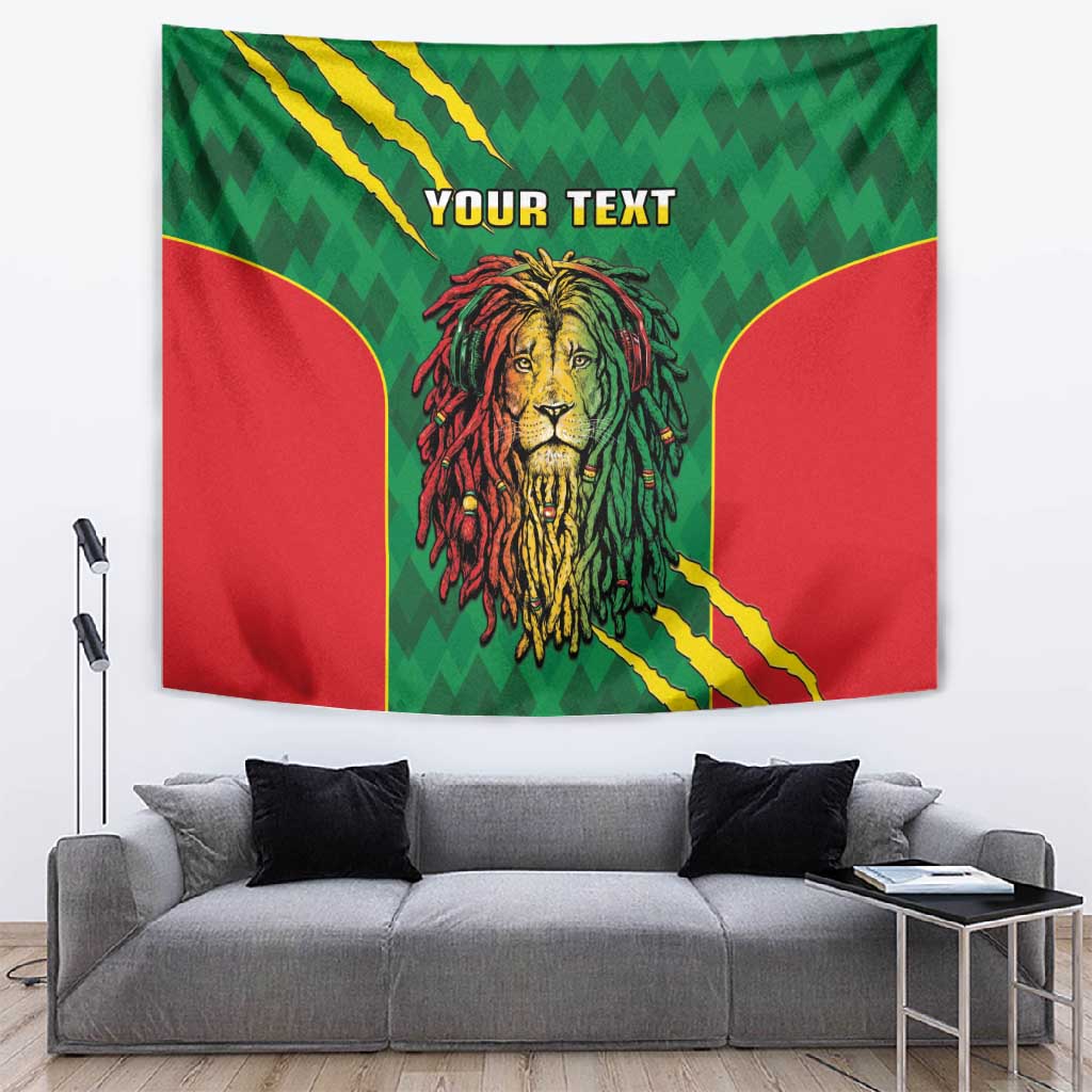 Personalised Ethiopia Tapestry Men's Dreadlock Rasta Lion Headphones LT14