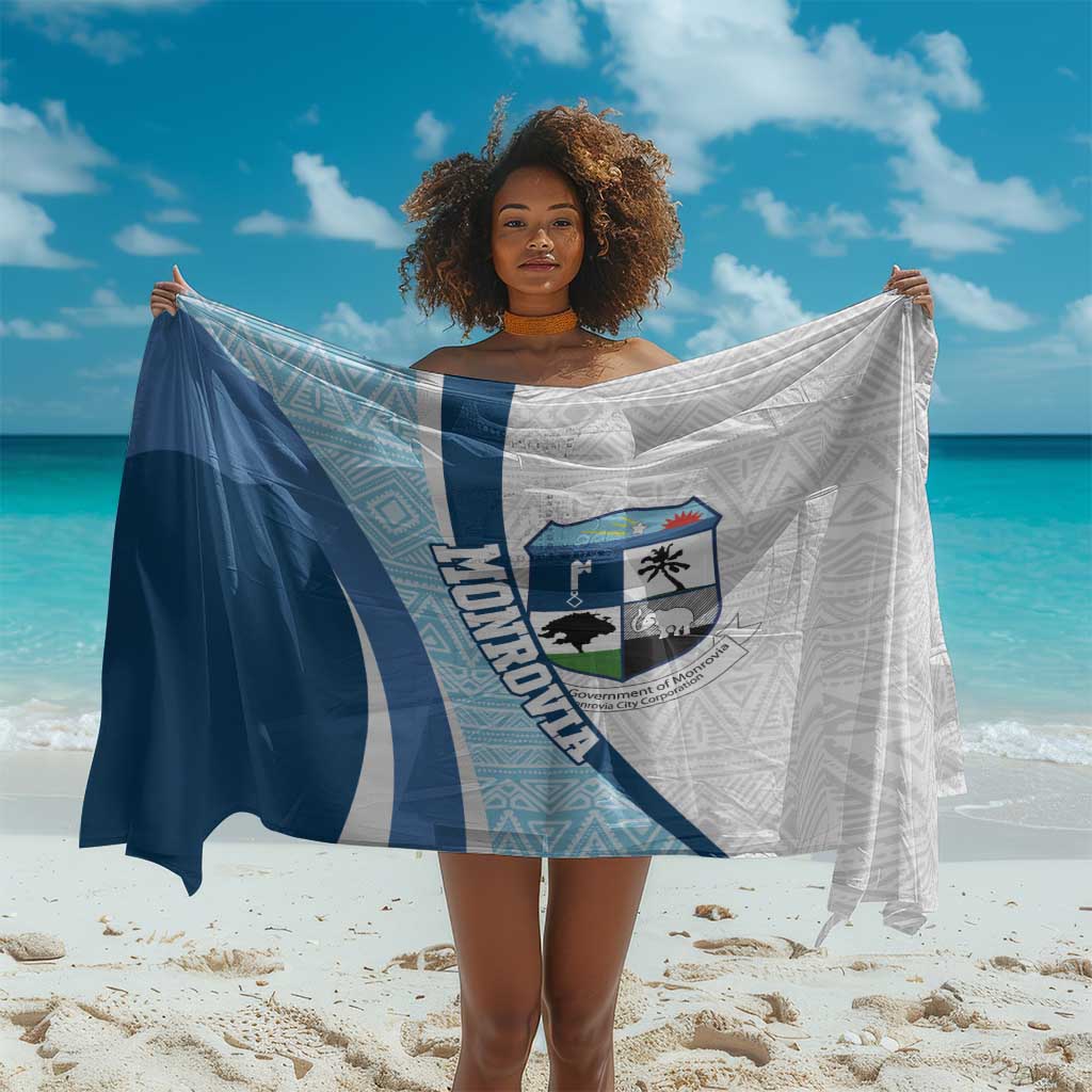 Afro Liberia Monrovia Capital Sarong African Pattern Curves Style LT14