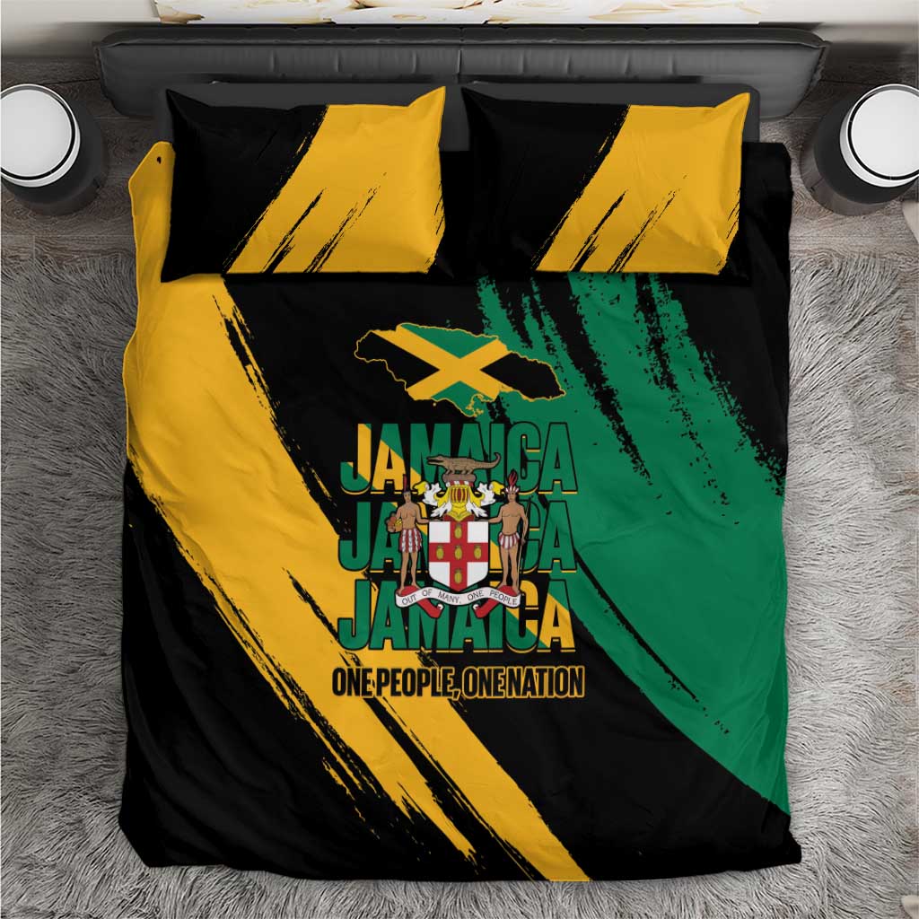 Jumieka Independence Day Bedding Set Jamaica One People, One Nation LT14