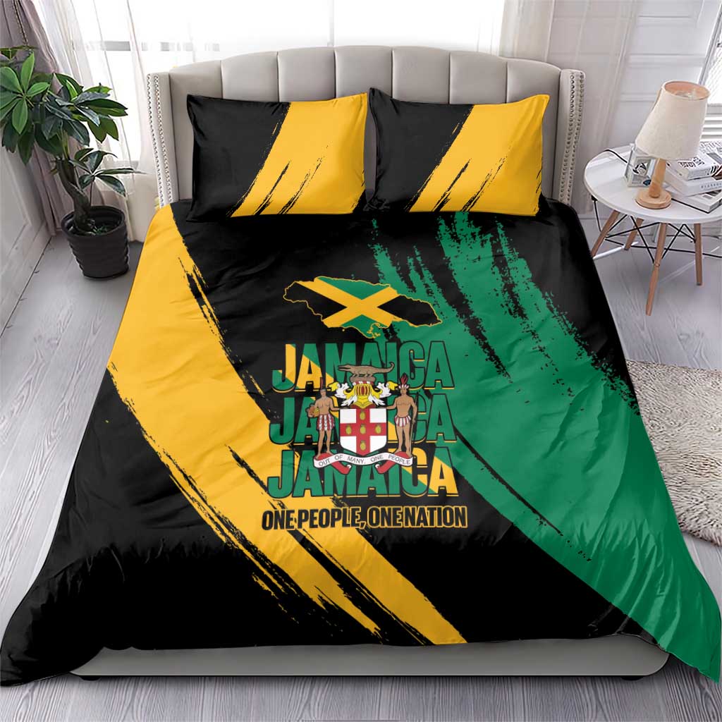 Jumieka Independence Day Bedding Set Jamaica One People, One Nation LT14