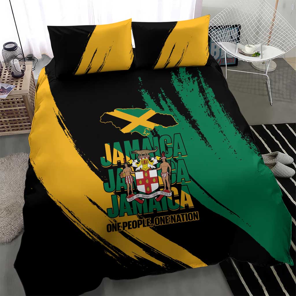 Jumieka Independence Day Bedding Set Jamaica One People, One Nation LT14