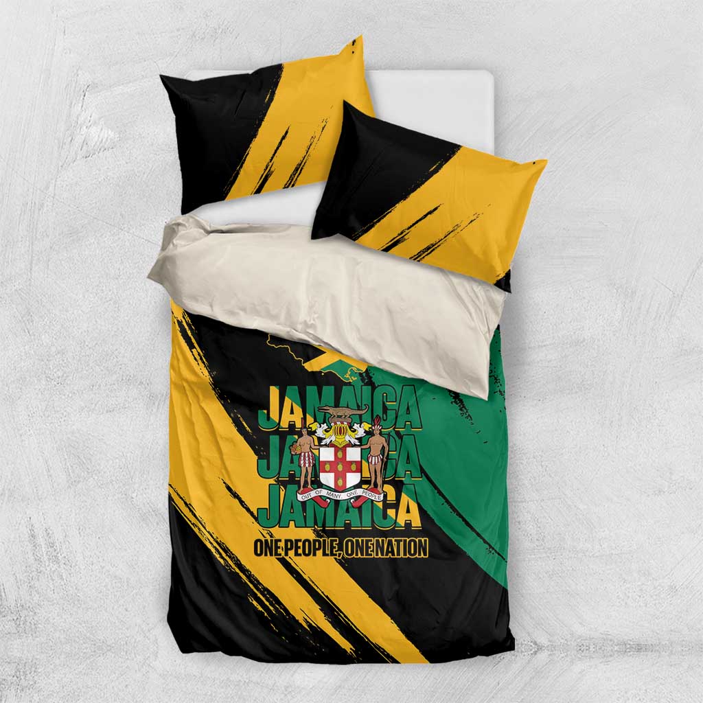 Jumieka Independence Day Bedding Set Jamaica One People, One Nation LT14