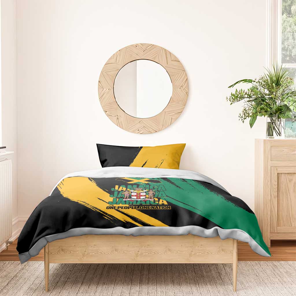 Jumieka Independence Day Bedding Set Jamaica One People, One Nation LT14