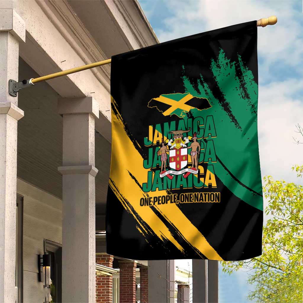 Jumieka Independence Day Garden Flag Jamaica One People, One Nation LT14