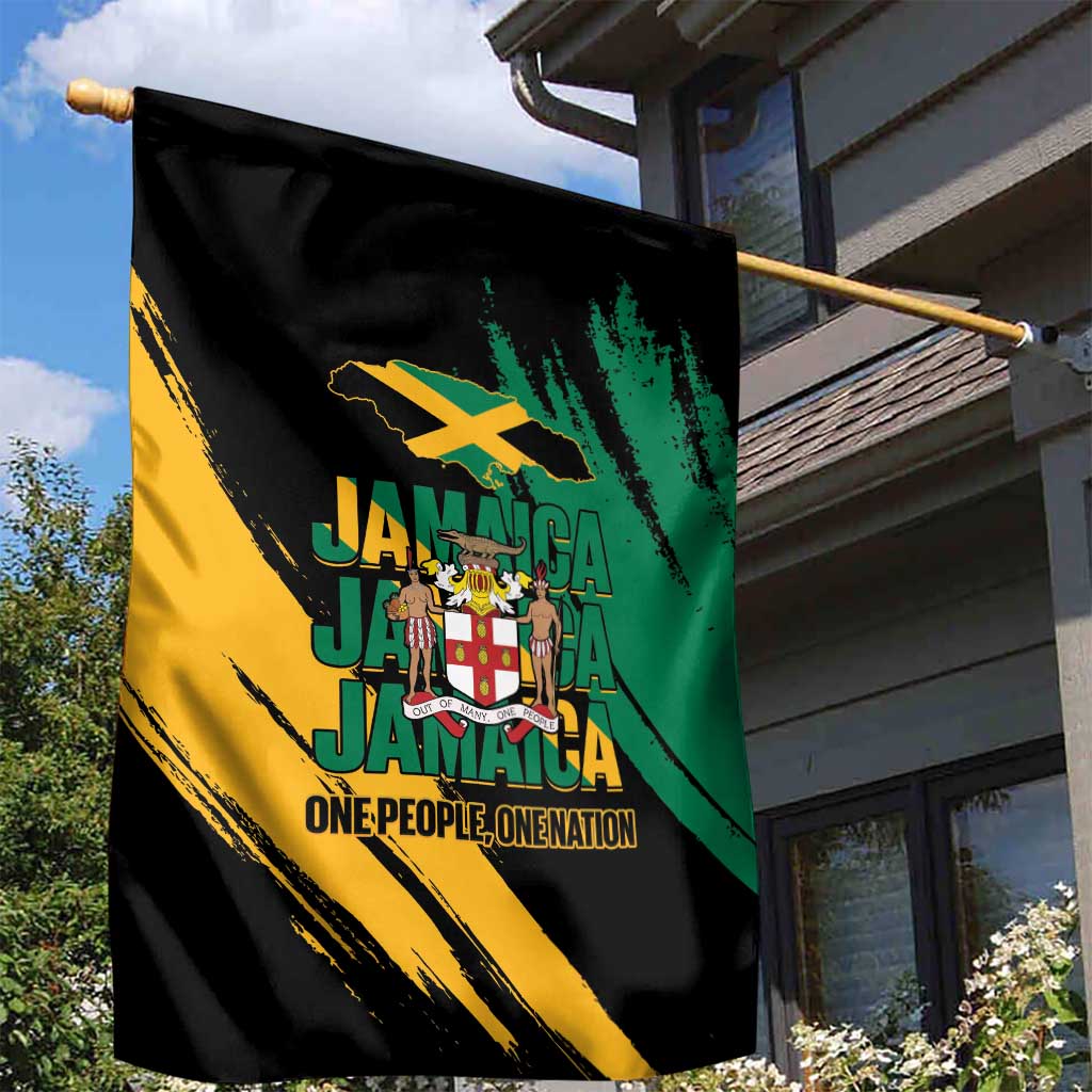 Jumieka Independence Day Garden Flag Jamaica One People, One Nation LT14