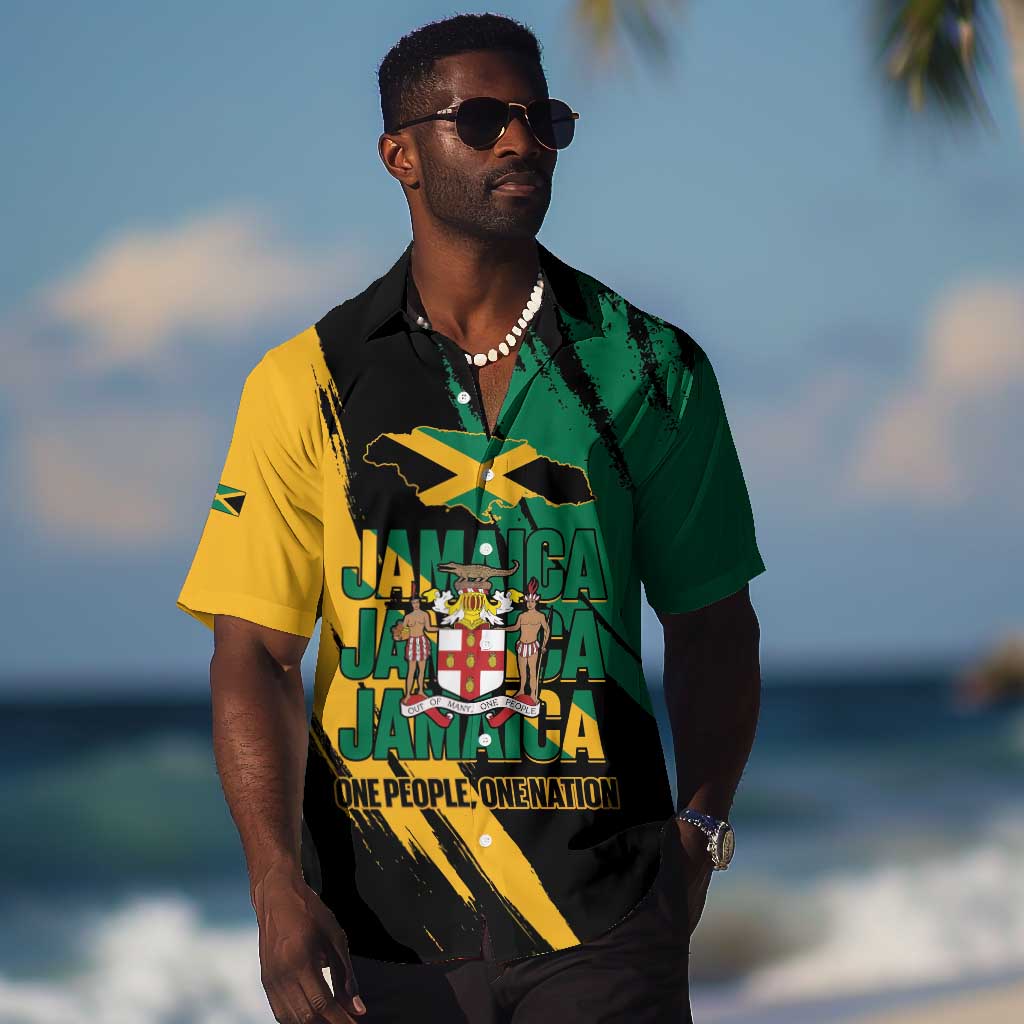 Jumieka Independence Day Hawaiian Shirt Jamaica One People, One Nation LT14