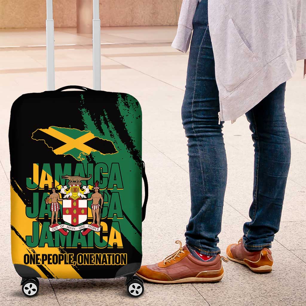Jamaica Independence Day Luggage Cover One People One Nation LT14