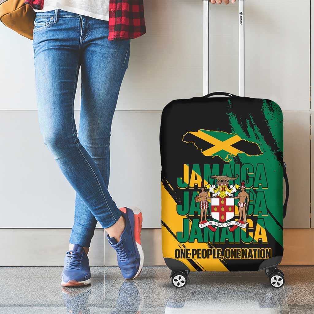 Jamaica Independence Day Luggage Cover One People One Nation LT14