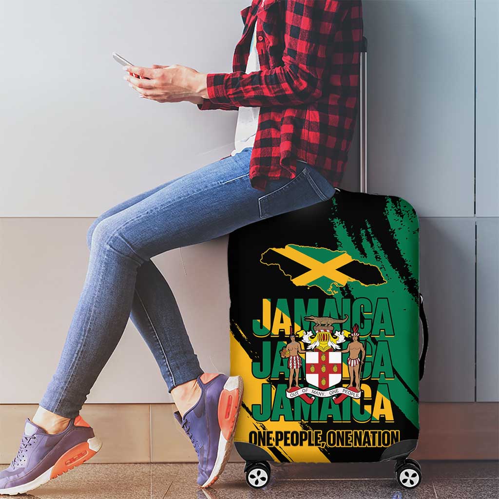 Jamaica Independence Day Luggage Cover One People One Nation LT14
