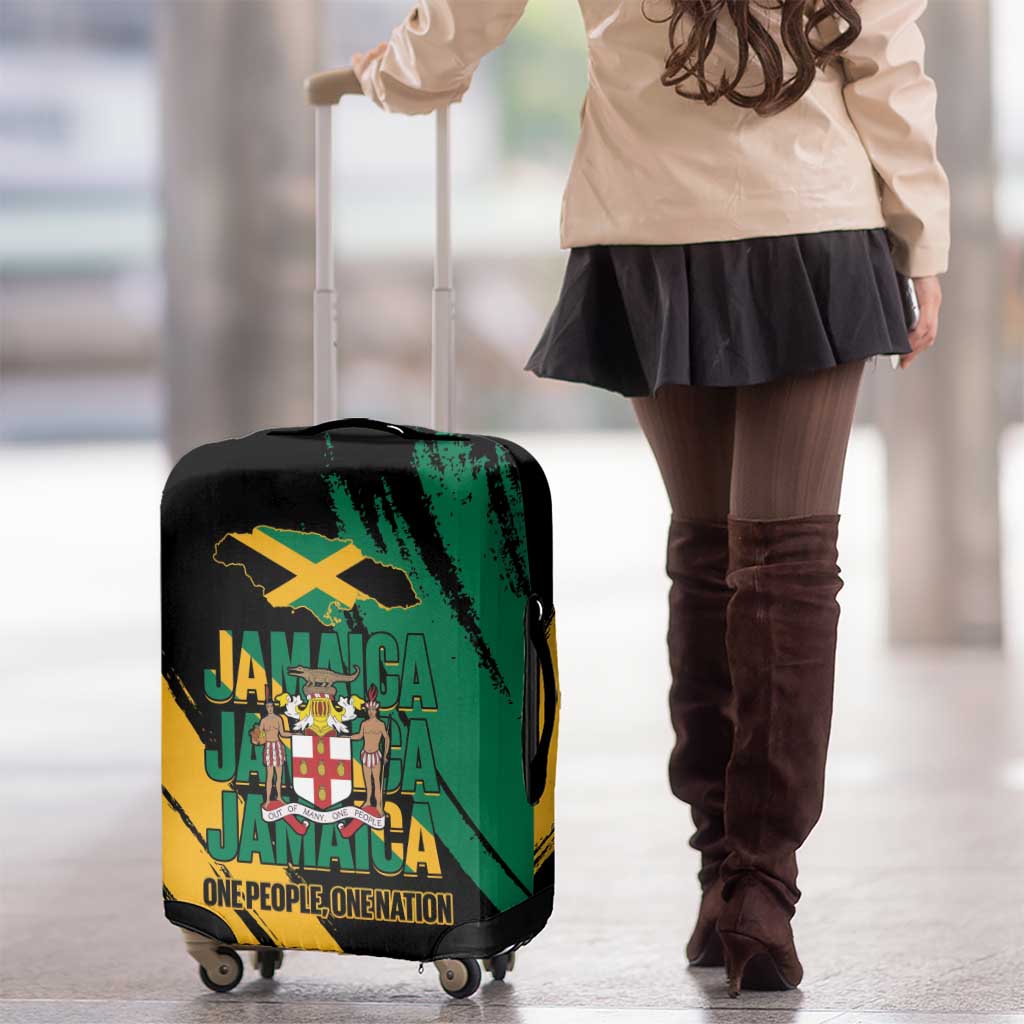 Jamaica Independence Day Luggage Cover One People One Nation LT14