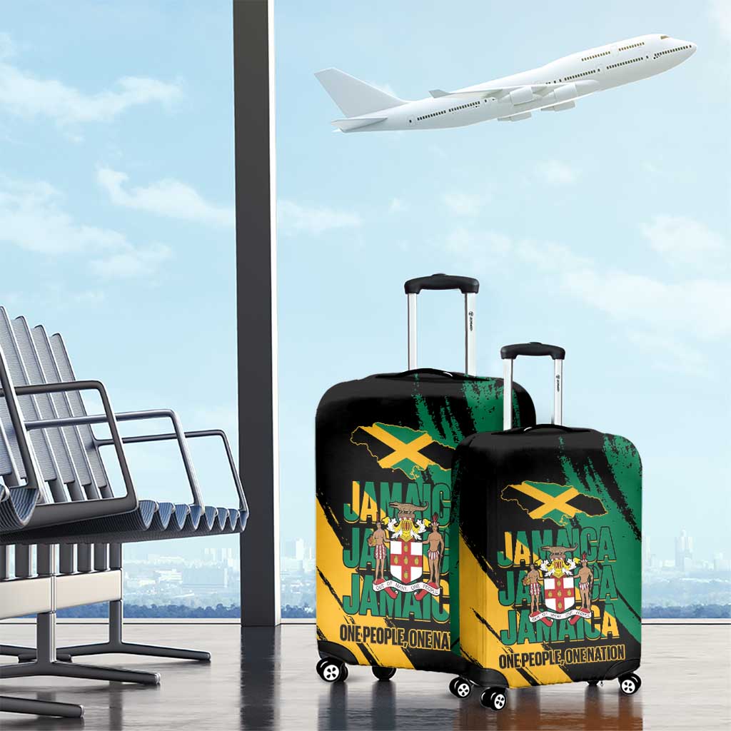 Jamaica Independence Day Luggage Cover One People One Nation LT14