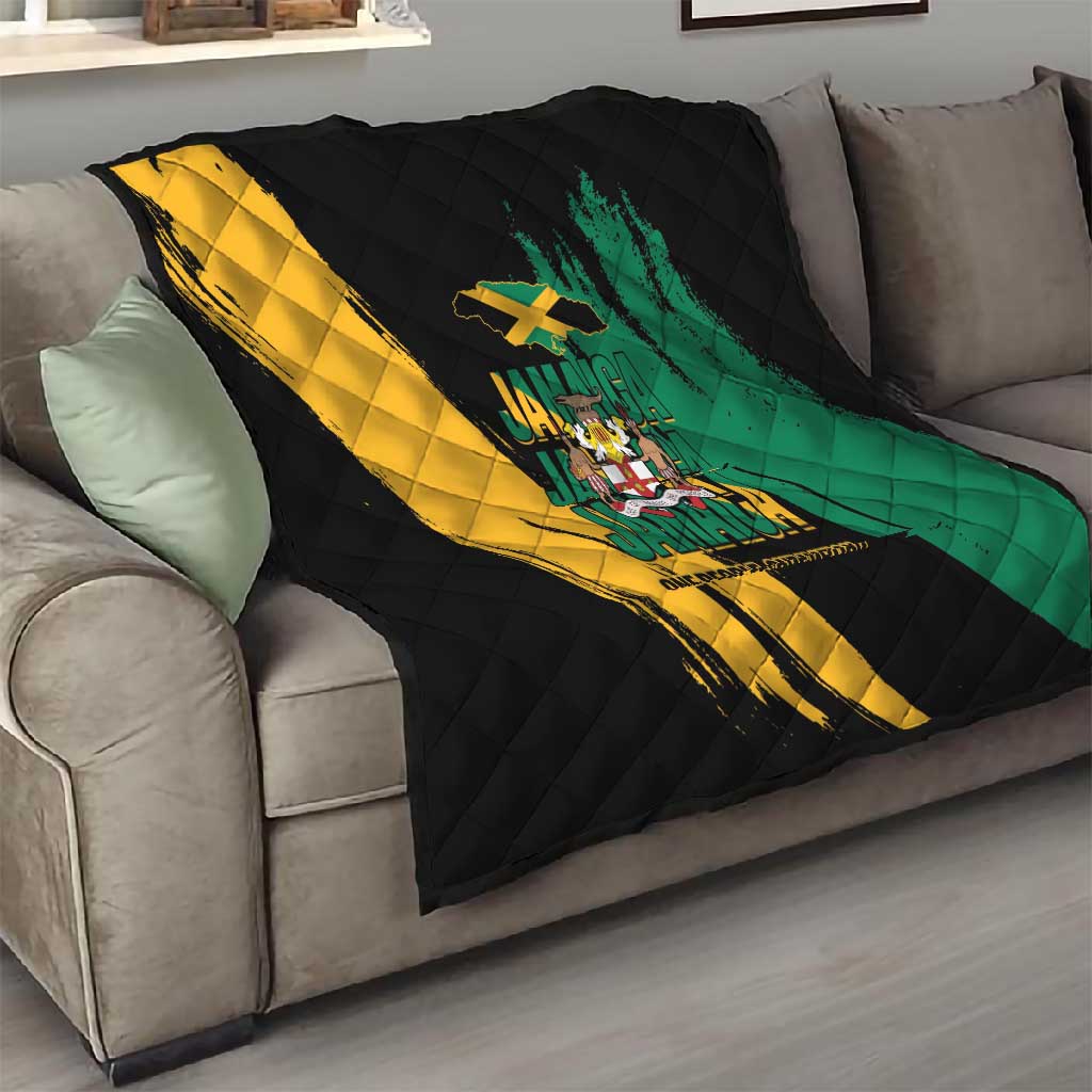 Jumieka Independence Day Quilt Jamaica One People, One Nation LT14