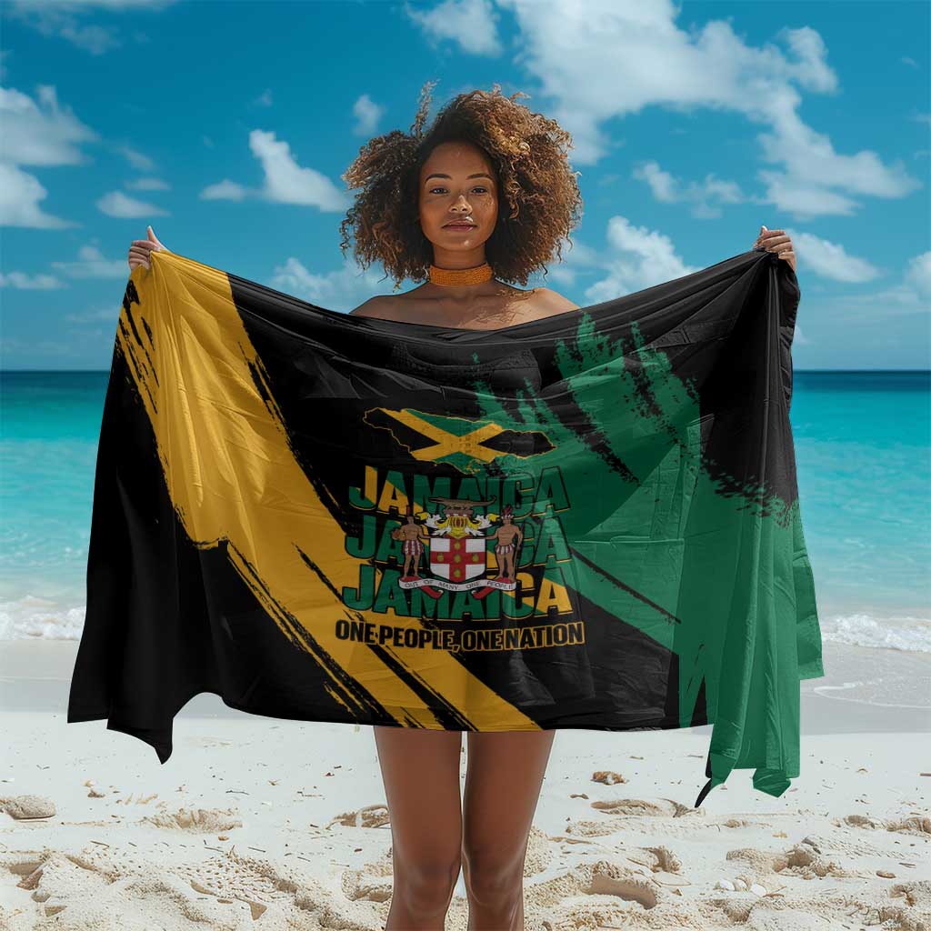Jumieka Independence Day Sarong Jamaica One People, One Nation LT14