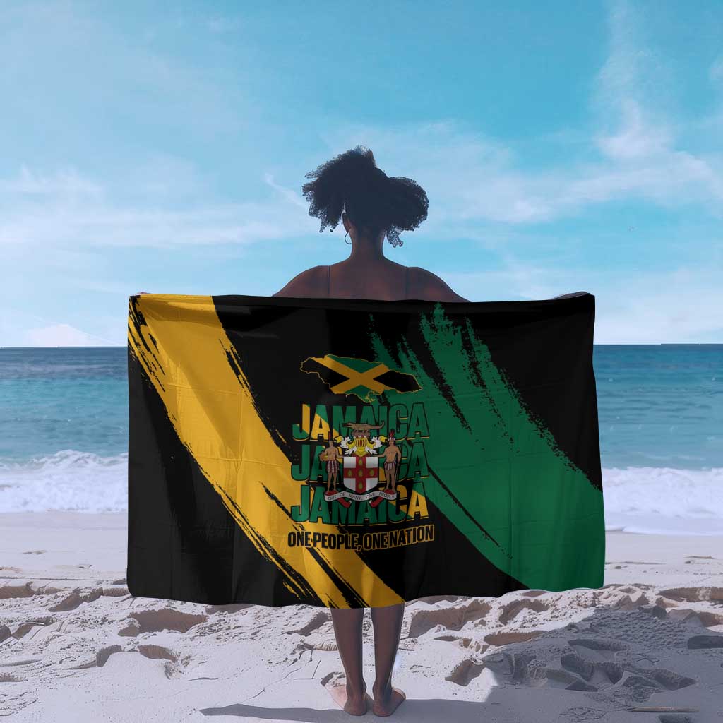 Jumieka Independence Day Sarong Jamaica One People, One Nation LT14
