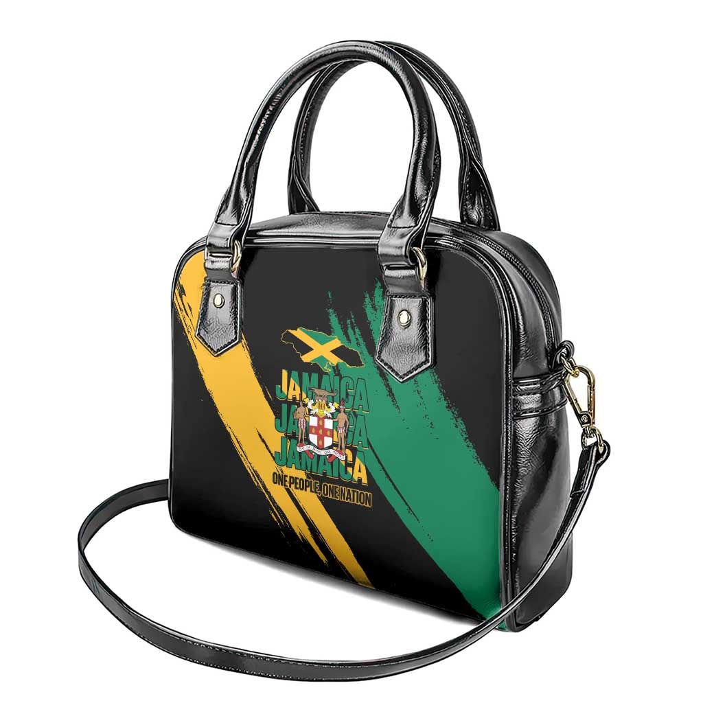 Jamaica Independence Day Shoulder Handbag One People One Nation LT14