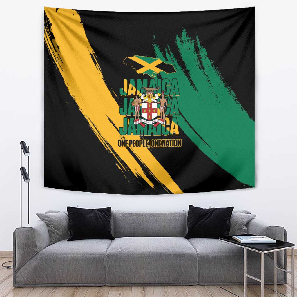 Jumieka Independence Day Tapestry Jamaica One People, One Nation LT14