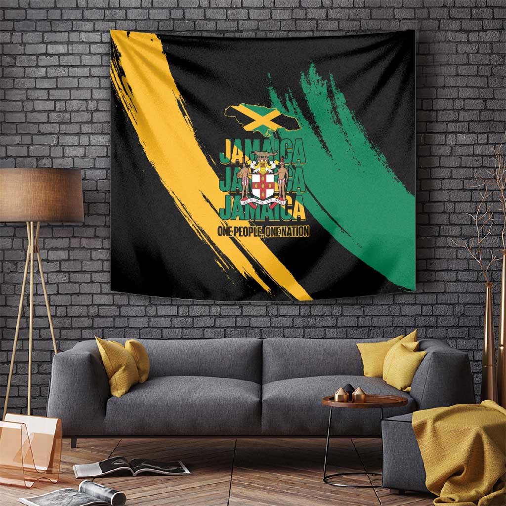 Jumieka Independence Day Tapestry Jamaica One People, One Nation LT14
