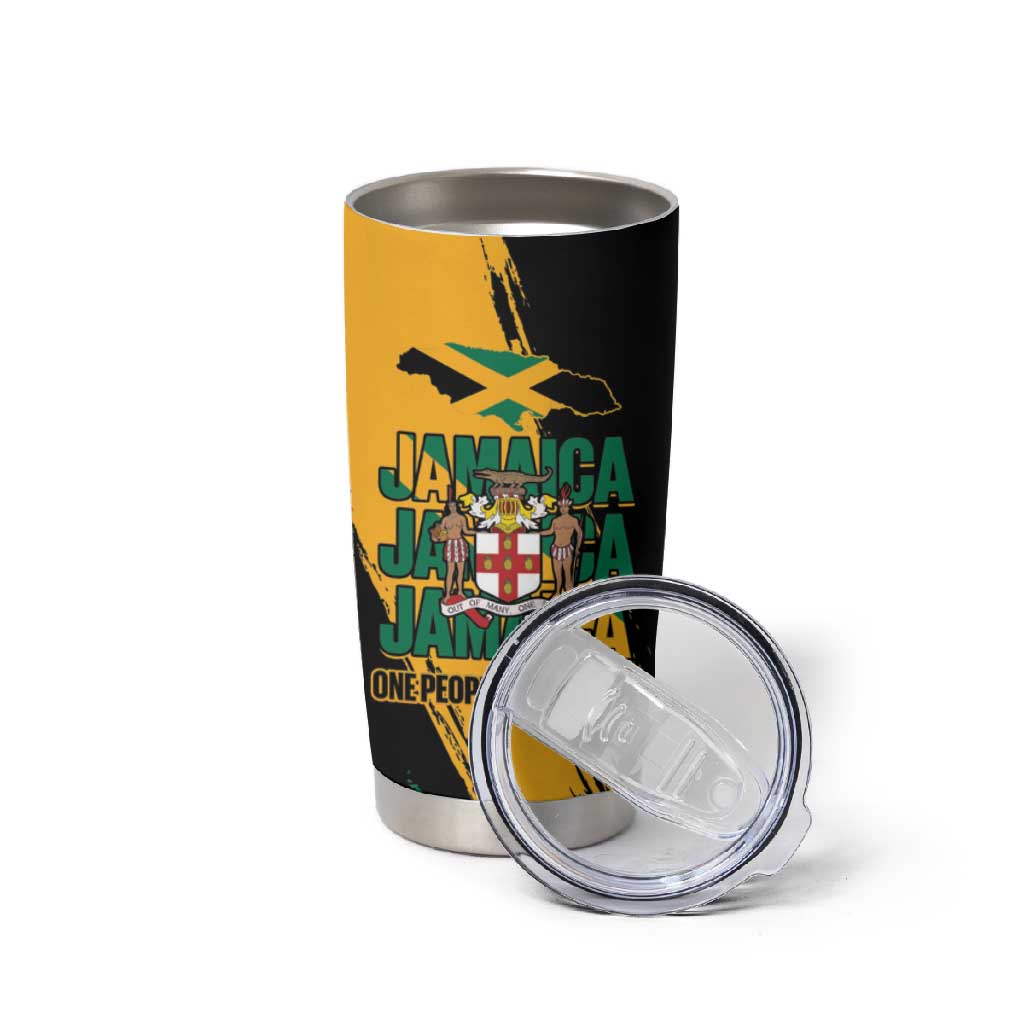 Jumieka Independence Day Tumbler Cup Jamaica One People, One Nation LT14