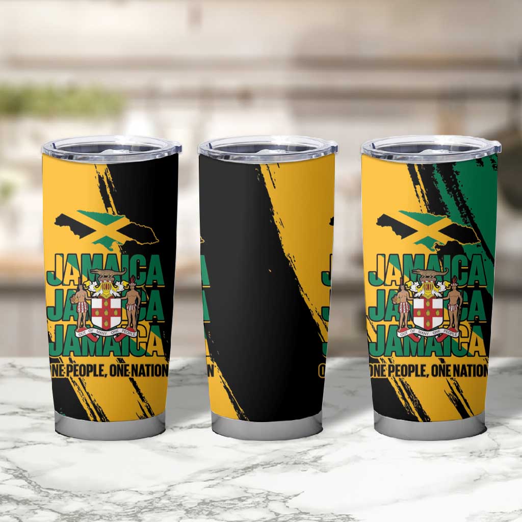 Jumieka Independence Day Tumbler Cup Jamaica One People, One Nation LT14