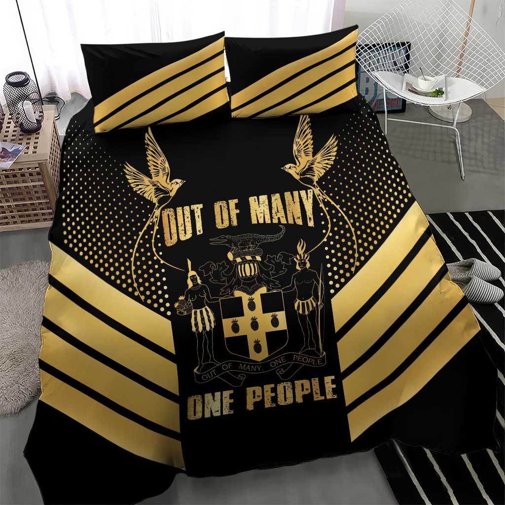Jumieka Independence Day Bedding Set Out Of Many, One People Gold Color LT14