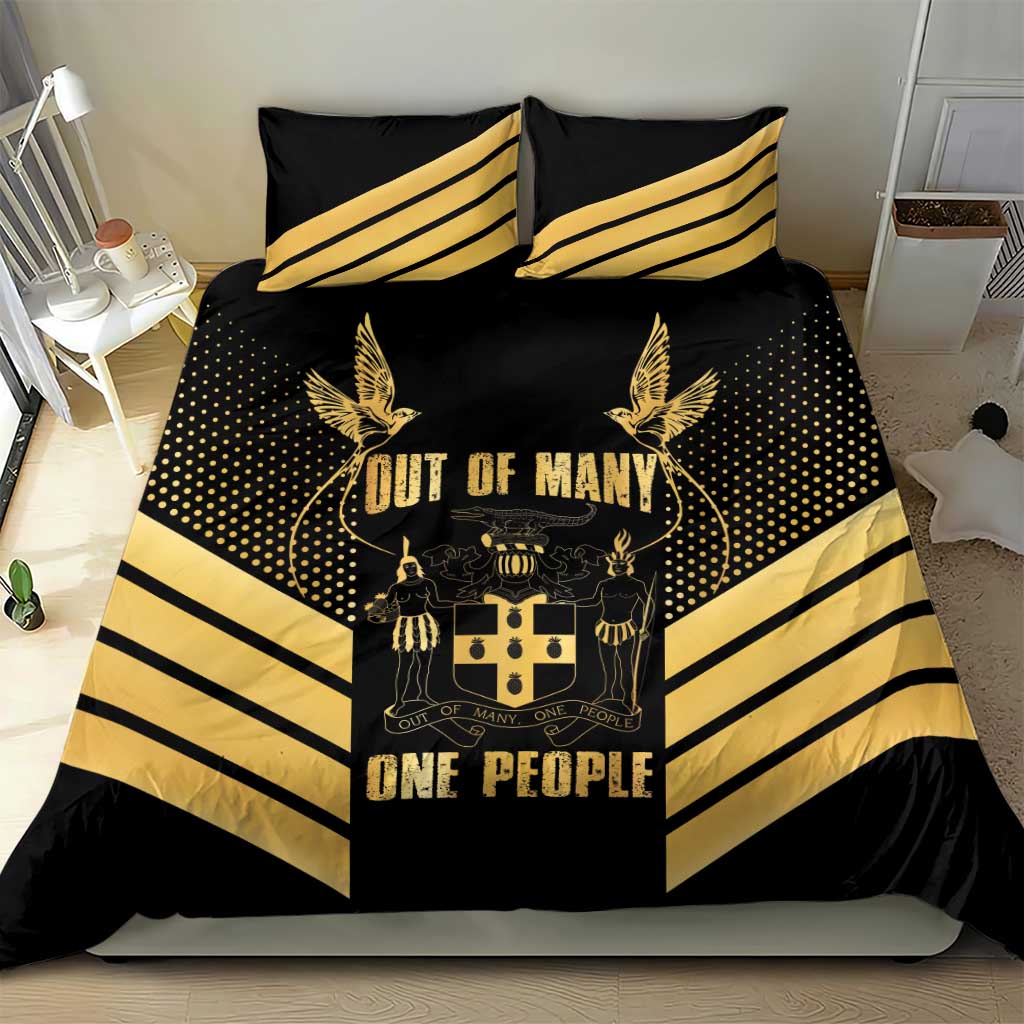 Jumieka Independence Day Bedding Set Out Of Many, One People Gold Color LT14