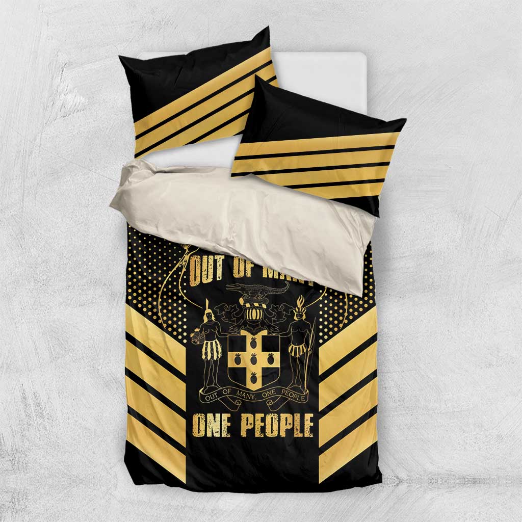 Jumieka Independence Day Bedding Set Out Of Many, One People Gold Color LT14