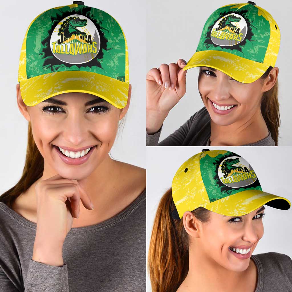 Jamaica Cricket Classic Cap Go Champions Tallawahs Grunge Style LT14