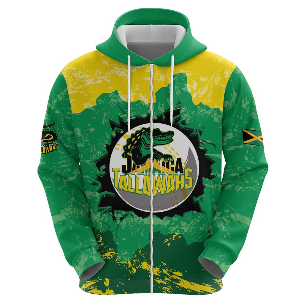 Custom Jamaica Cricket Hoodie Go Champions Tallawahs Grunge Style LT14