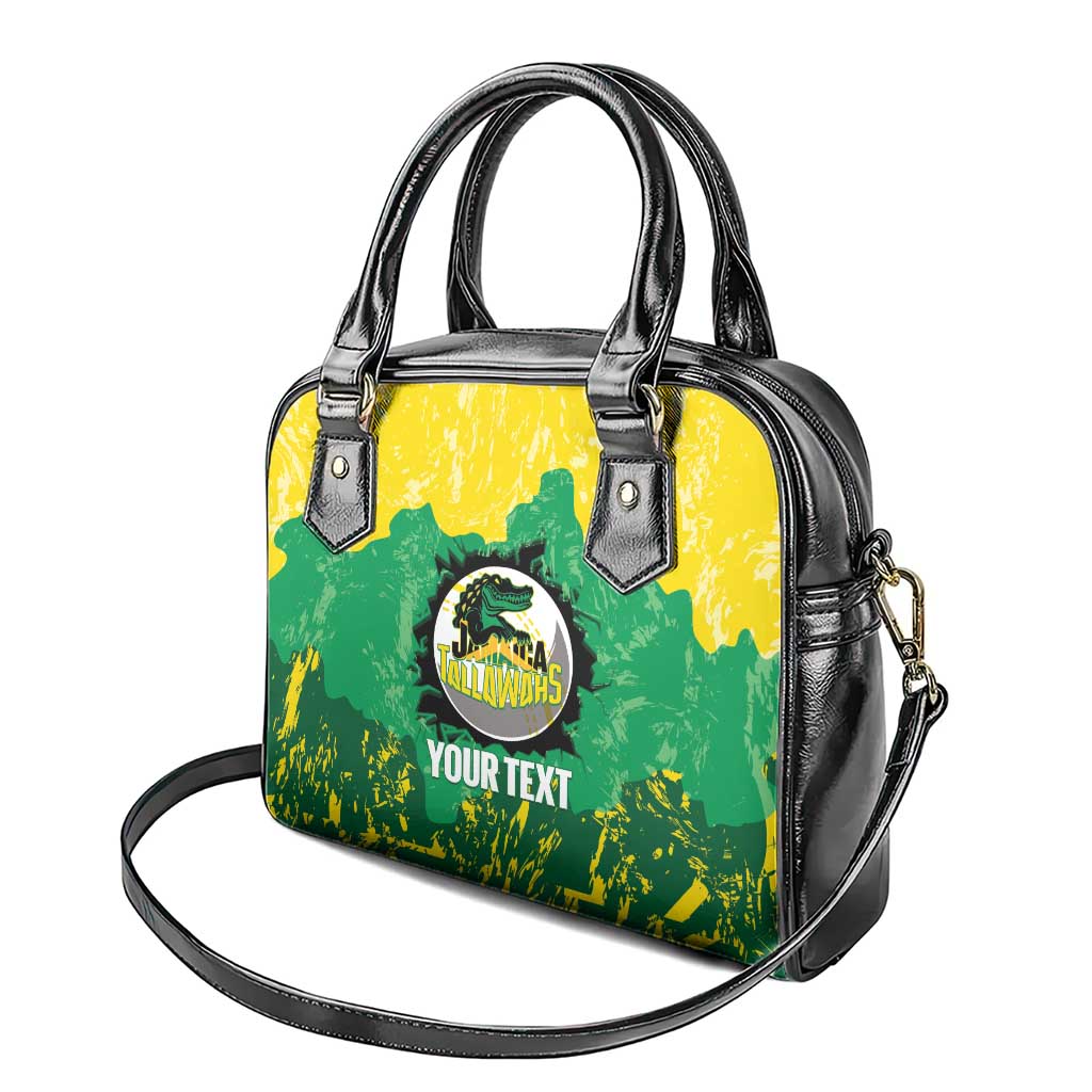 Custom Jamaica Cricket Shoulder Handbag Go Champions Tallawahs Grunge Style LT14