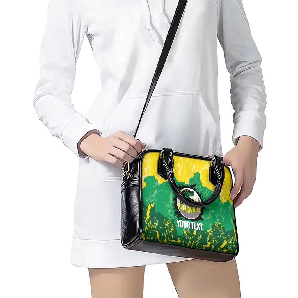 Custom Jamaica Cricket Shoulder Handbag Go Champions Tallawahs Grunge Style LT14