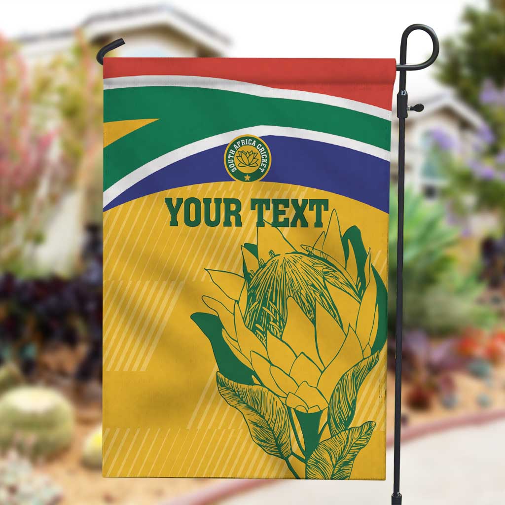 Custom South Africa Cricket Garden Flag Go Champions World Cup Proteas LT14
