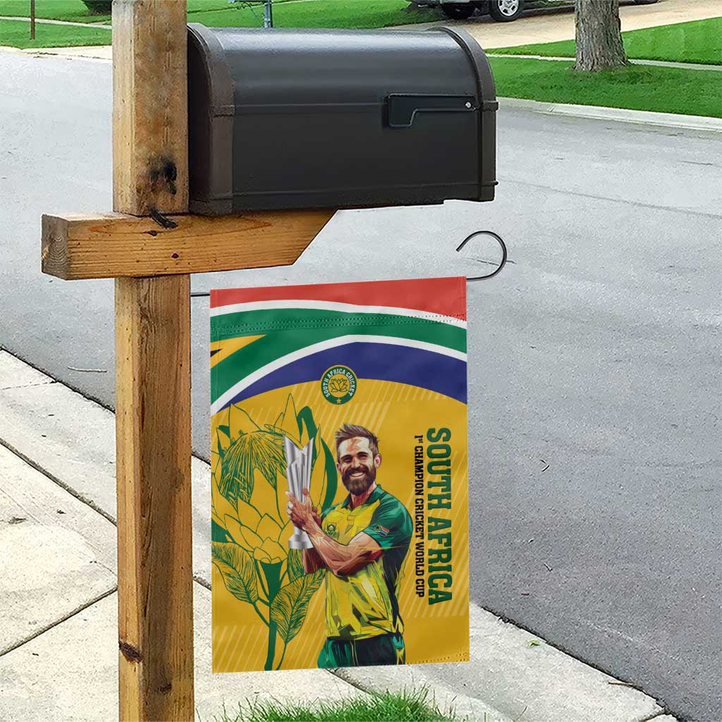 South Africa Cricket Garden Flag 1st Champions World Cup Proud Of Our Boys LT14