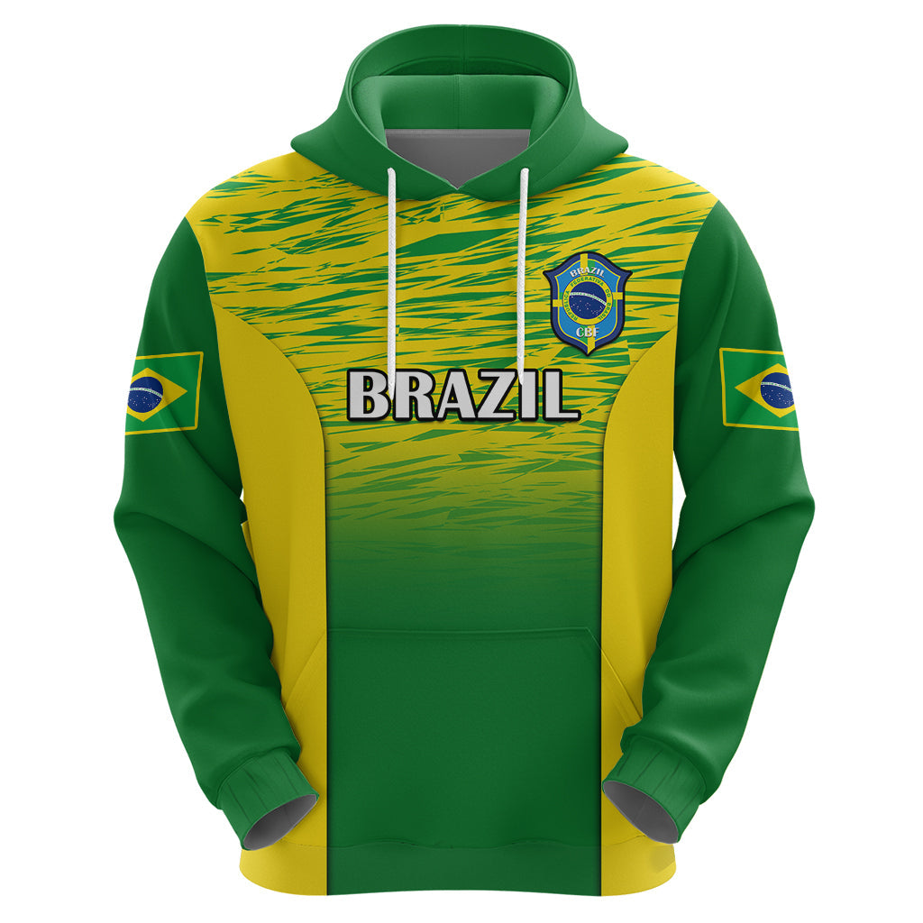 Brazil Football Hoodie 2023 World Cup Go Selecao Gradient Style LT14