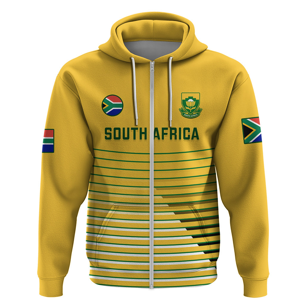 South Africa Soccer Hoodie 2023 World Cup Go Banyana Banyana Yellow LT14