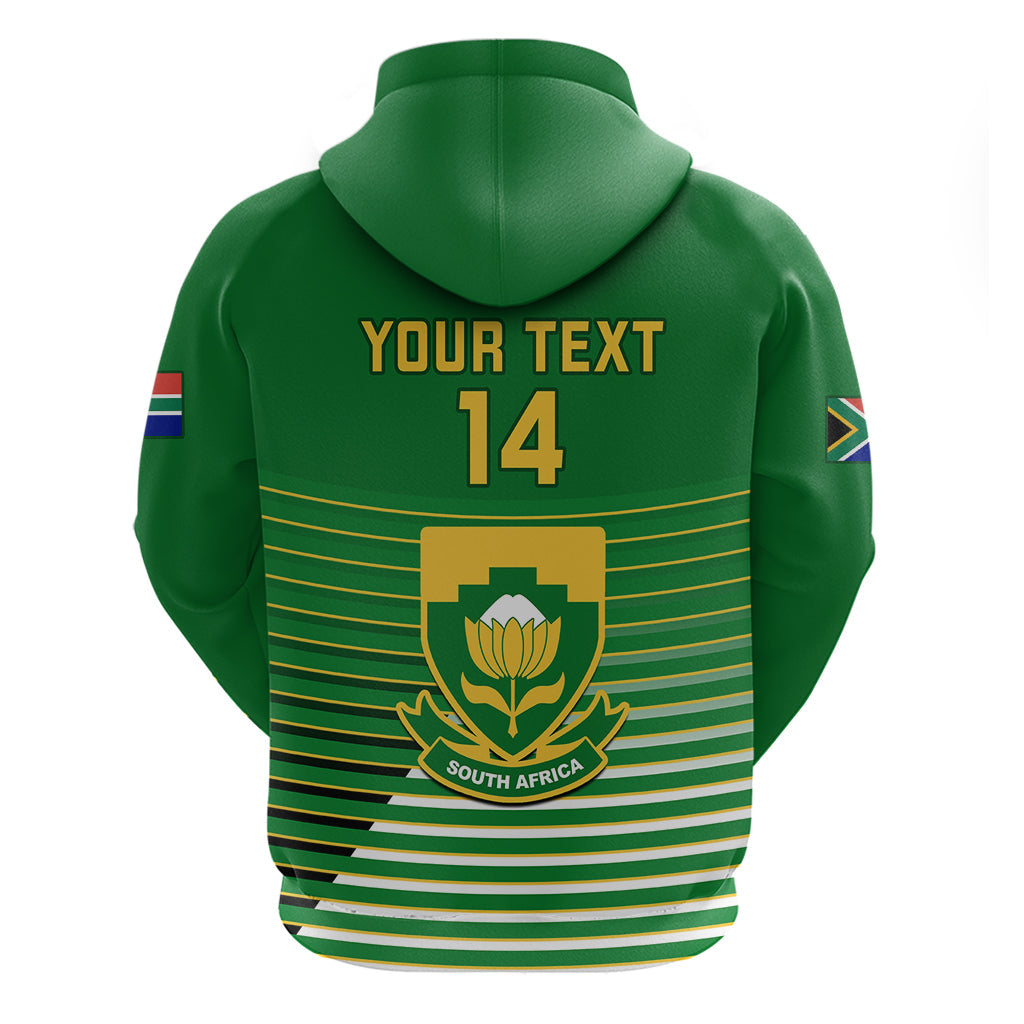 Custom South Africa Soccer Hoodie 2023 World Cup Go Banyana Banyana Green LT14