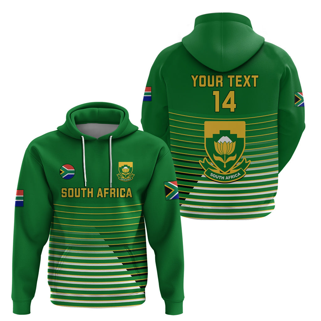 Custom South Africa Soccer Hoodie 2023 World Cup Go Banyana Banyana Green LT14