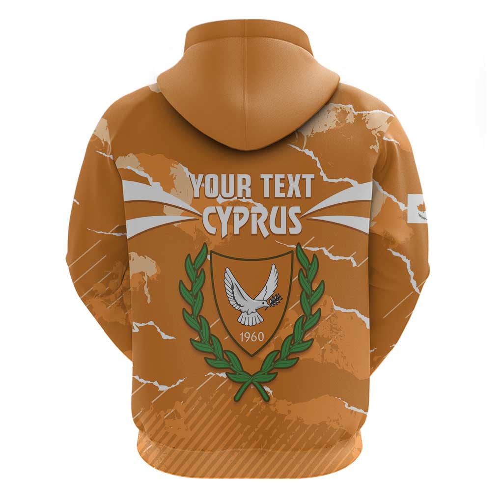 Persionalized Cyprus Independence Day Hoodie Kbrs Cumhuriyeti Grunge Vibes LT14