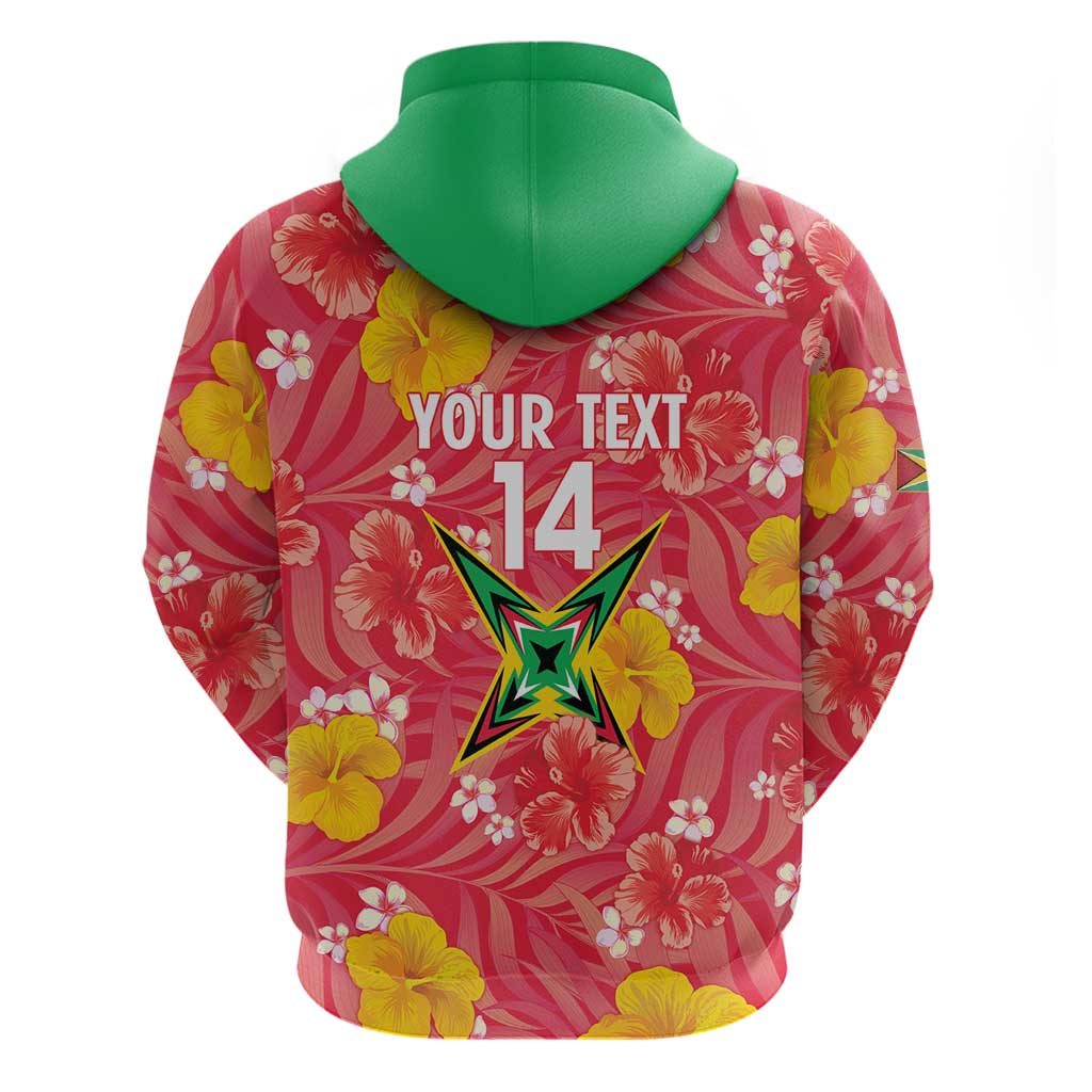 Custom Guyana Cricket Hoodie 2025 Go Amazon Warriors Tropical Style LT14